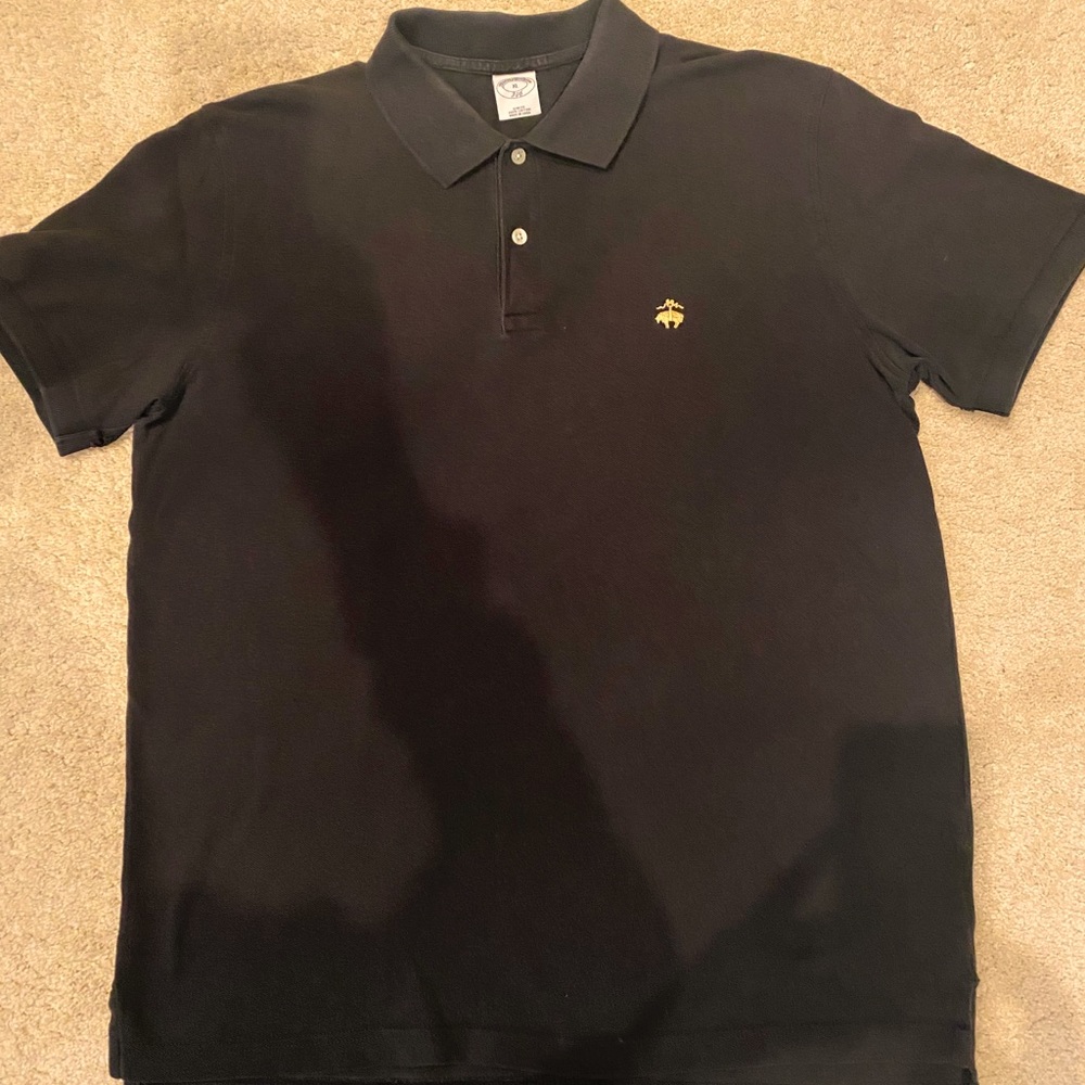 Brooks Brothers men’s black polo